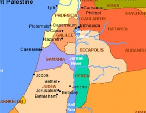 Map of Israel